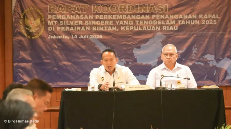 Pemerintah Tegaskan Kapal Asing Tenggelam di Bintan Wajib Tunduk pada Hukum RI