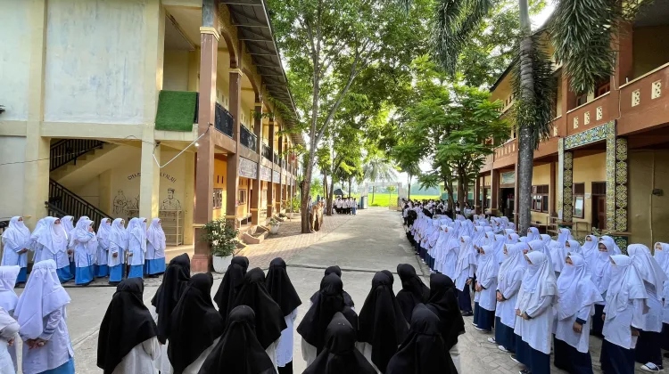 SMP-SMA Islam Ruhul Falah Awali MPLS, Bekali Peserta Didik Baru dengan Karakter, Disiplin, dan Kepemimpinan