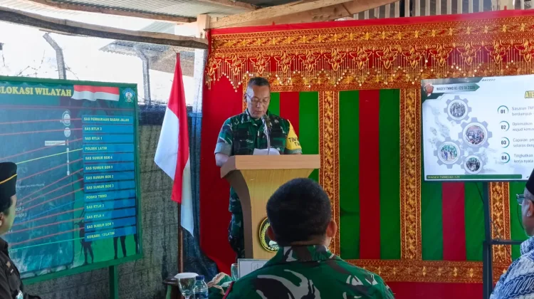 Tim Wasev PJO TMMD ke-129 Tinjau Pelaksanaan TMMD Kodim 0107/Aceh Selatan, Pastikan Program Tepat Sasaran