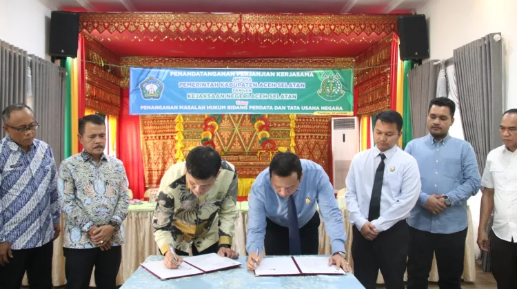 Bupati Aceh Selatan Jalin Sinergi Strategis dengan Kejari, Pendampingan Hukum OPD Kini Diperkuat