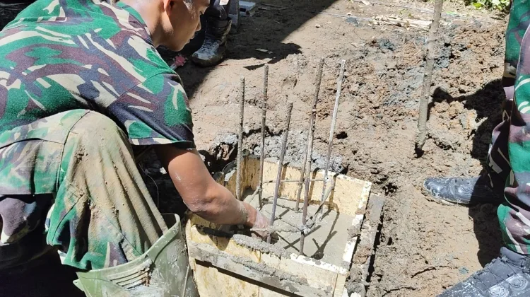 Satgas TMMD ke-129 Kodim 0107/Aceh Selatan Kebut Pembangunan Sumur Bor
