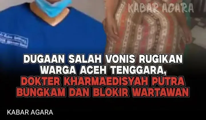 Dugaan Salah Vonis HIV Rugikan Warga Aceh Tenggara, Tanggung Jawab Moral Dokter Jadi Sorotan Masyarakat 