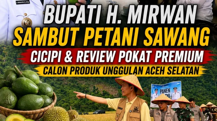 Bupati Aceh Selatan Dukung Pengembangan Alpukat Premium, Kopi, dan Durian sebagai Komoditas Unggulan