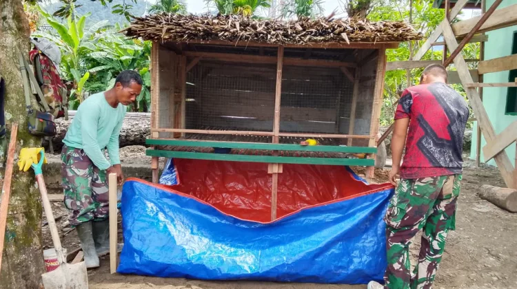 Rumah Berdiri, TMMD 129 Hadirkan Manfaat Nyata Bagi Warga Labuhanhaji Timur