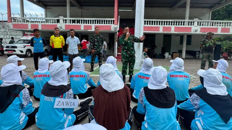 Dandim Aceh Selatan Kembali Cek Paskibraka, Semangat Peserta Makin Membara