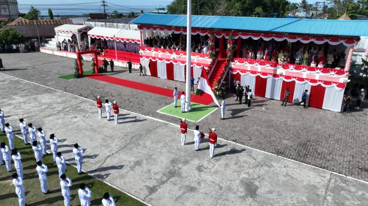 Dandim 0107/Aceh Selatan Hadiri Upacara HUT ke-81 Kemerdekaan RI di Tapaktuan