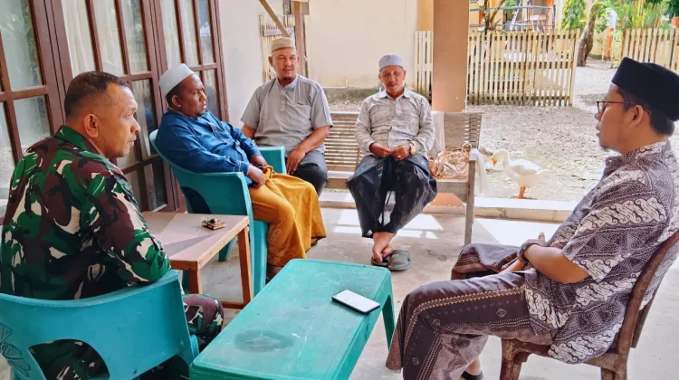 Mantapkan Komsos, Jajaran Kodim 0107/Aceh Selatan Anjangsana ke Tokoh Ulama