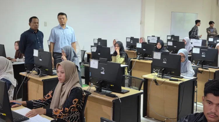 Pantau Pelaksanaan Tes Substantif PPG, Ini Harapan Wakil Rektor USK