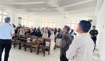 Wakil Rektor 1 USK mengunjungi ruang belajar di RKU