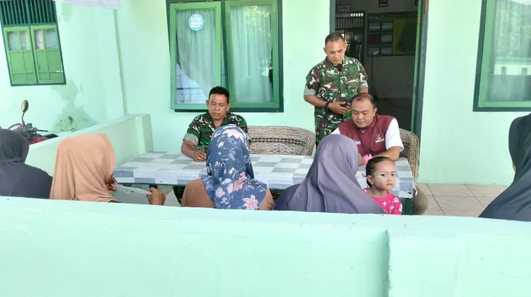 Koramil 12/Latim Fasilitasi Pendaftaran IKD PELINDOS bagi Masyarakat