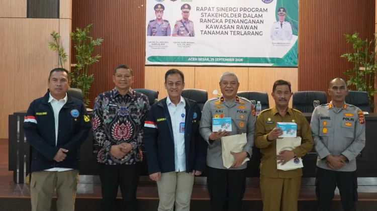 Polda Aceh Siap Bersinergi Agar Kawasan Rawan Tanaman Terlarang Jadi Lahan Produktif