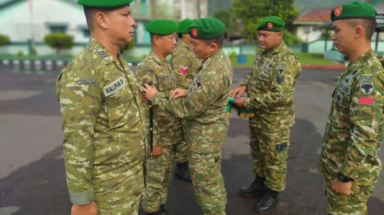 Dandim Aceh Selatan Pimpin Korp Raport Kenaikan Pangkat 33 Personel