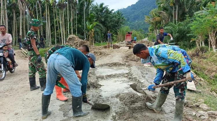 Pembangunan 14 Jembatan Beton di Aceh Selatan Terus Dikebut, Pengecoran Abutmen Dipercepat